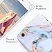 Imikoko iPhone 6s Case Cute, iPhone 6 case Glossy Glitter Bling Floral Cover Flexible Soft TPU Slim Shockproof Protective Case for iPhone 6s/6 (Pink Marble)