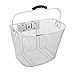 Bicycle Basket with Quick-Release. Bike Baskets with Quick-Release Bracket for Easy On & Off. Available on Black and White. Includes Basket, QR Bracket, Tools and Instructions – By Projekt Bikes 2018thumb 1