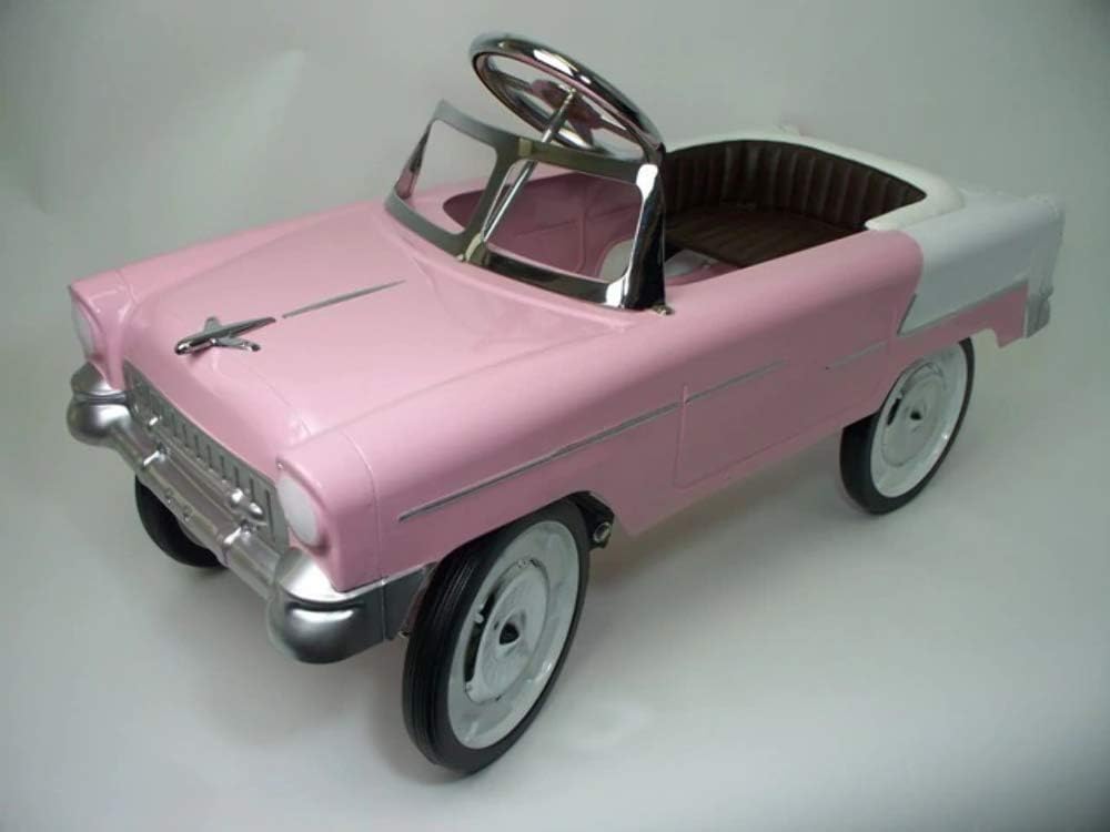 pink pedal car