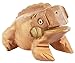 GPCT [Wooden Frog Croak Guiro Toy. 4 Inch Medium Size, Sophisticated Craftsmanship, Croaking [Loud Sound] Frog Percussion Instrument- (Mango Wood)