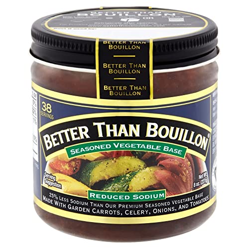 Better Than Bouillon All Natural Reduced Sodium Vegetable Base, Made