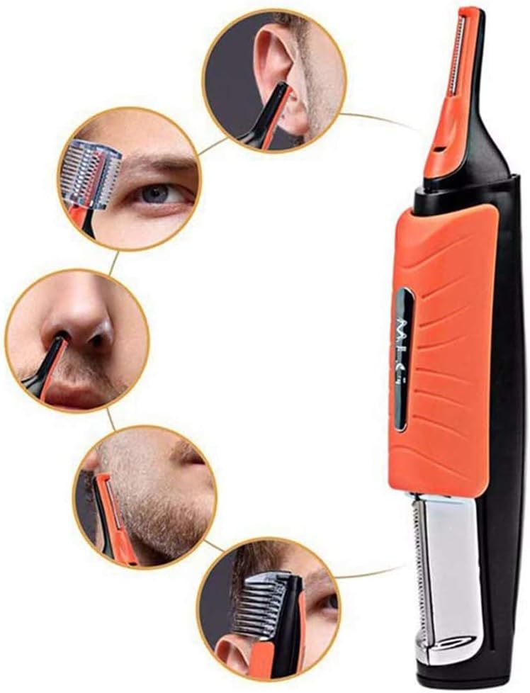 HHYGR All in One Hair Trimmer, Men's Hair Clipper Men Women Personal Face Care Tool with Micro Precision Built in Light