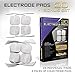 truMedic Replacement Pads Oem Tens Electrode Pads, White, 24 Individual Pads