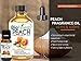 BioFinest Peach Fragrance Oil - 100% Pure & Natural - Fresh Home Scent - Air Refresher - Relaxing Aromatherapy - Skin and Hair Care - FREE E-Book (10ml)