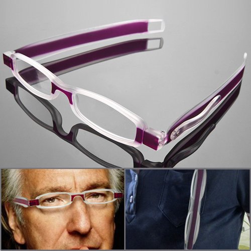 frameless folding reading glasses