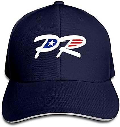 Puerto Rice Flag PR Letter Unisex Peaked Baseball Cap Adjustable Snapback Hats
