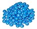 Blue m&m 1 Pound Milk Chocolate in CandyOut Sealed Stand Up Bag