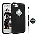 Rokform Rugged Series iPhone 8 Case / iPhone 7 Case Protective magnetic case with twist lock and universal magnetic car mount (Black)