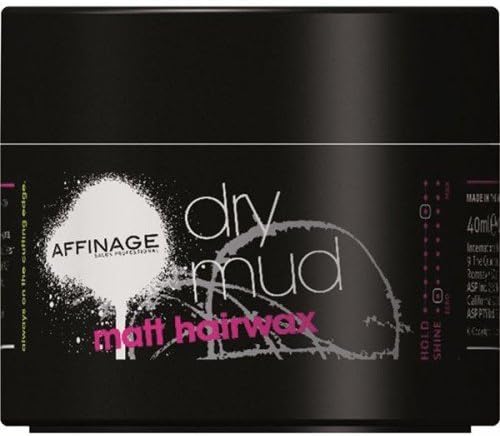 Affinage Dry Mud Matt HairWax - 1.35 oz by Affinage Salon Professional
