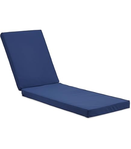 Chaise Lounge Cushion Maphissus Foldable Outdoor ,Water-Resistant