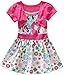 Girls Summer My Little Pony Dress Floral Short Sleeve (5y, Pink)