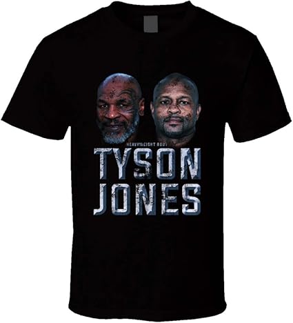 Download Mike Tyson Vs Roy Jones T Shirt PNG