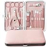 Manicure Set By Aoyuele Nail Clippers Set 18 in 1 Grooming Kit Stainless Steel Professional Pedicure Set,Nail Scissors…