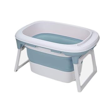 Disponible en 3 colores Azul, Rosa, Gris Azul Ba/&ntilde;era bebe plegable y port/&aacute;til.