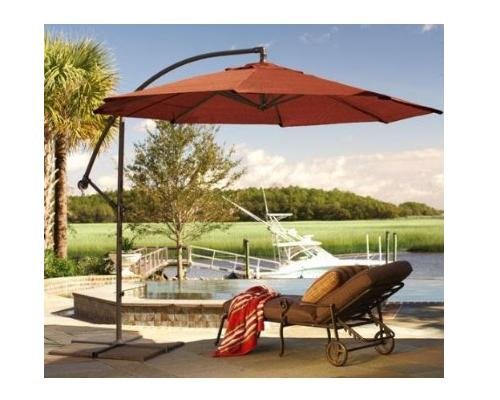 Ace Evert Offset Umbrella 8074 10 Ft Polyester Terra Cotta Buy Online In Kuwait Lawn Amp Patio Products In Kuwait See Prices Reviews And Free Delivery Over Kd 20 000 Desertcart