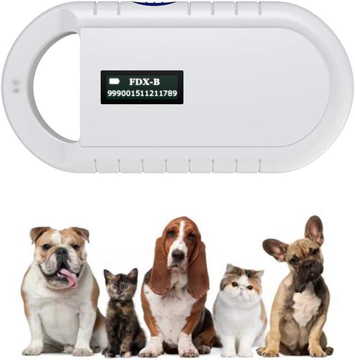 Pet Microchip Scanner, 134.2kHz ISO11784/ISO11784/FDXB/EMID RFID Pet
