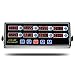 BIZOEPRO Kitchen Timers for Cooking, 8 Channel, Commercial Grade, Stainless Steel, LED Digital, Loud Alarm,