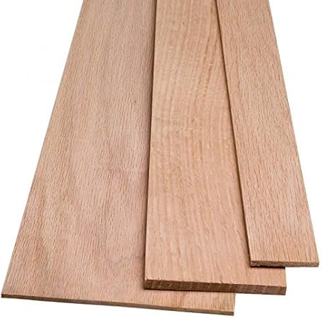 Cherry Wood Sheets 5-Pack - 4x8 Inch 1/8 Thick Lumber For DIY Crafts By Craftiff