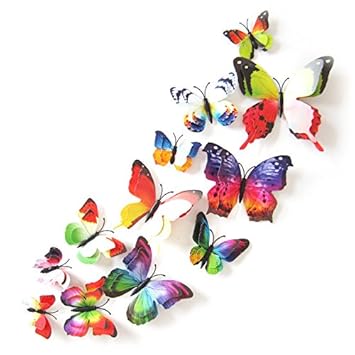 Amazon Com Livegallery 24 Pcs Removable Cute Double Deck