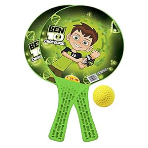 Toyzone Ben10 Kids Indoor and Outdoor Toy Racket Set