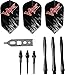 Viper Black Ice Soft Tip Darts with Red Rings, 18 Grams