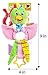 Baby Hanging Toy for Infant Stroller, Toddler Car Seat or Newborn Crib, with Vibration and Teether.