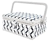 Sewing Basket Organizer For Needles, Pins, Tape Measure, Thimbles and More by Juvale