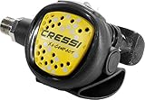 Cressi Octopus XS-Compact, light and flexible octopus for scuba diving, made in Italy