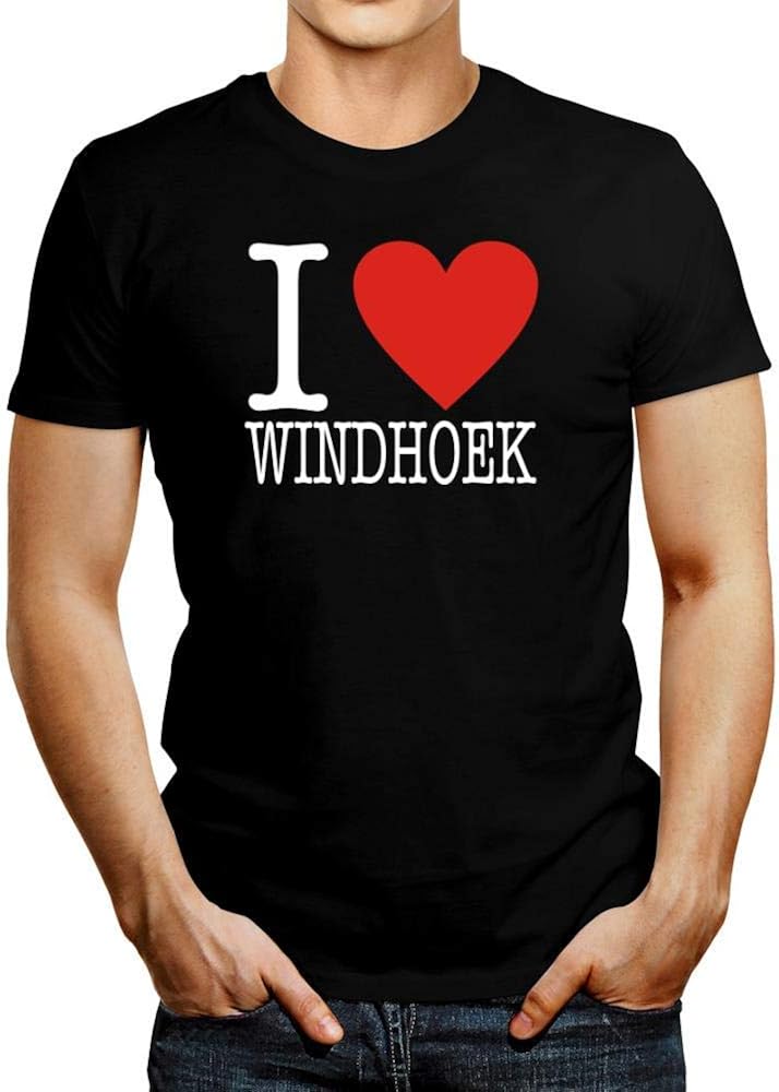 Idakoos I Love Windhoek Classic TShirt Clothing