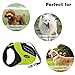 Retractable Dog Leash Extendable for Small Medium Large Dogs One Button Break & Lock Easy Control-Extends up to 5 Meters Up to 110 lbs by Pecute