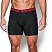 Under Armour 1282508 Men's Original Series 6” Boxerjock 2-Pack, Black/Black, X-Large