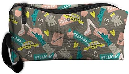 American Building Dog Taxi Multifunction Portable Make-up Mini Bag Makeup Bag Sewing Kit Medicine Bag Cosmetic Bag For Home Office Travel Camping Sport Gym Outdoor