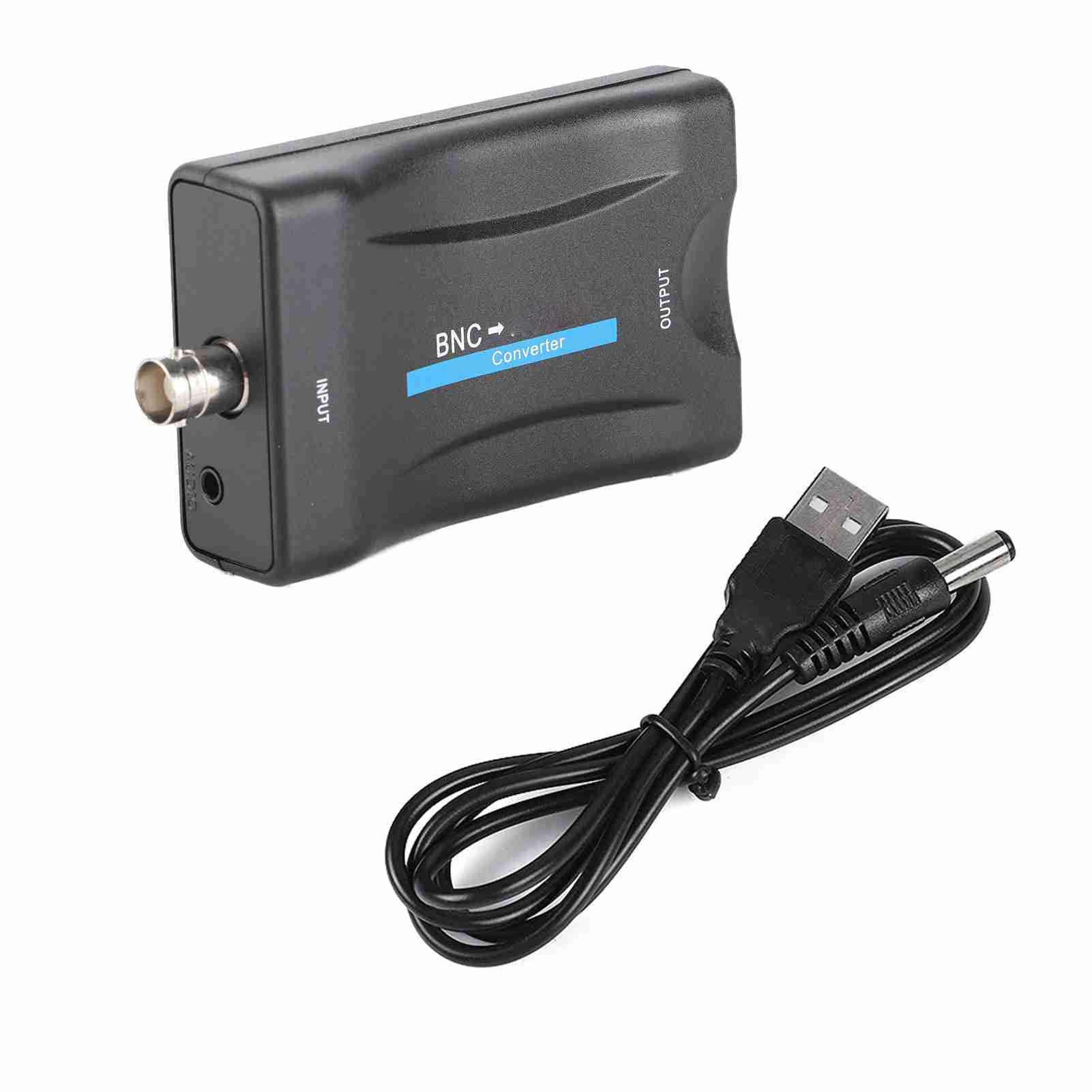 BNC To Converter, HD 1080P/720P BNC To Converter for Surveillance Monitor, BNC To High Definition Multimedia Interface Converter Display, with 3D Compensation Technology