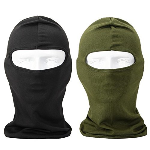 TianJi 2 Pack Balaclava Dust Proof Windproof Mask ski mask Shield Protective Neck Warmer Great Under A Bike Warm Balaclava Hood for Cycling Hiking Hunting Motorcycling Camping - Thumbnail 6