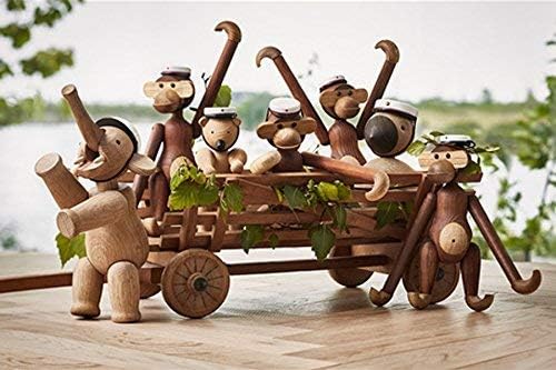 Kay Bojesen Elephant Small Figures 13 cm Wooden Figures Christmas Decoration Wood, 16.6 x 12.3 x cm - Image 5