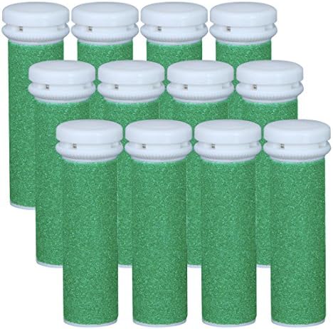 Emjoi Micro-pedi Replacement Refill Rollers (Xtreme Coarse) - Pack of 12