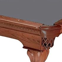 ProLine Classic 303 Billiard Table Felt - 8' Oversize, Steel Gray, 80% Wool/20% Nylon