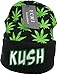 YCMI Winter Warm Mickey Hands Letter Kush Weed Marijuana Beanies Hat Skully