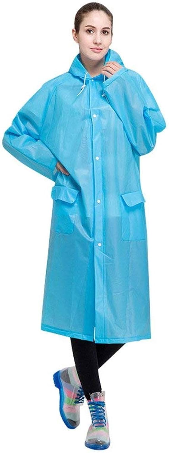 Women's Raincoat Hooded Outdoor Waterproof Rainwear Raincoat Fashion