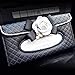 INEBIZ Luxury Leather Universal Car Sun Visor Tissue Holder Paper Towel Box Cover