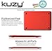 Kuzy 12 inch Case for Model A1534 2017-2015 with Retina Display Hardshell Matte, Red