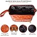 Protravelone Travel Toiletry Bag - Perfect Toiletry Bag for Men - Premium PU Leather Mens Toiletry Bag - Travel Kit for Men - Brown Toiletries Bag - Travel Bags For Toiletries - Travel Accessories