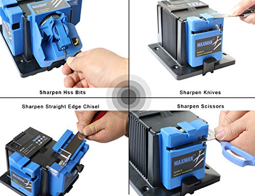 Multi-Functional Electric Knife Sharpener/Chisel/Plane Blade/HSS Drill Sharpening Machine Use For Kitchen Knives Power Tools