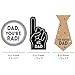 Big Dot of Happiness My Dad is Rad - Father's Day DIY Shaped Party Cut-Outs - 24 Count