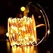 Christmas String Lights,eTopxizu AA Battery Powered Warm White 33ft 100 LEDS Copper Wire Ultra Thin String Wire Starry LED Fairy Lights Lamp For Christmas Wedding And Party,Indoor/Outdoor
