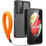 inkolelo Galaxy S21 Ultra Waterproof Case,Built-in