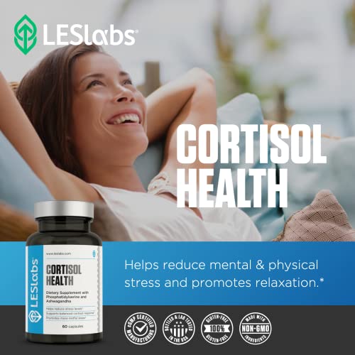 LES Labs Cortisol Health Stress Relief, Balanced Cortisol Response
