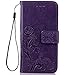 7 Plus Case,Phone Cases 7 Plus, iPhone 7 Plus Cases, 7 Plus Wallet Case, Kasedd Premium PU Leather Wallet Case with [Kickstand] Card Holder and ID Slot for iPhone 7 Plus,Purple