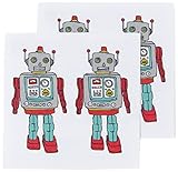 Tattly Temporary Tattoos, Robot, 0.1 Ounce