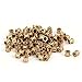 Uxcell a16041800ux0833 M3 x 4mm x 4.3mm Brass Knurled Threaded Round Insert Embedded Nuts 100PCS